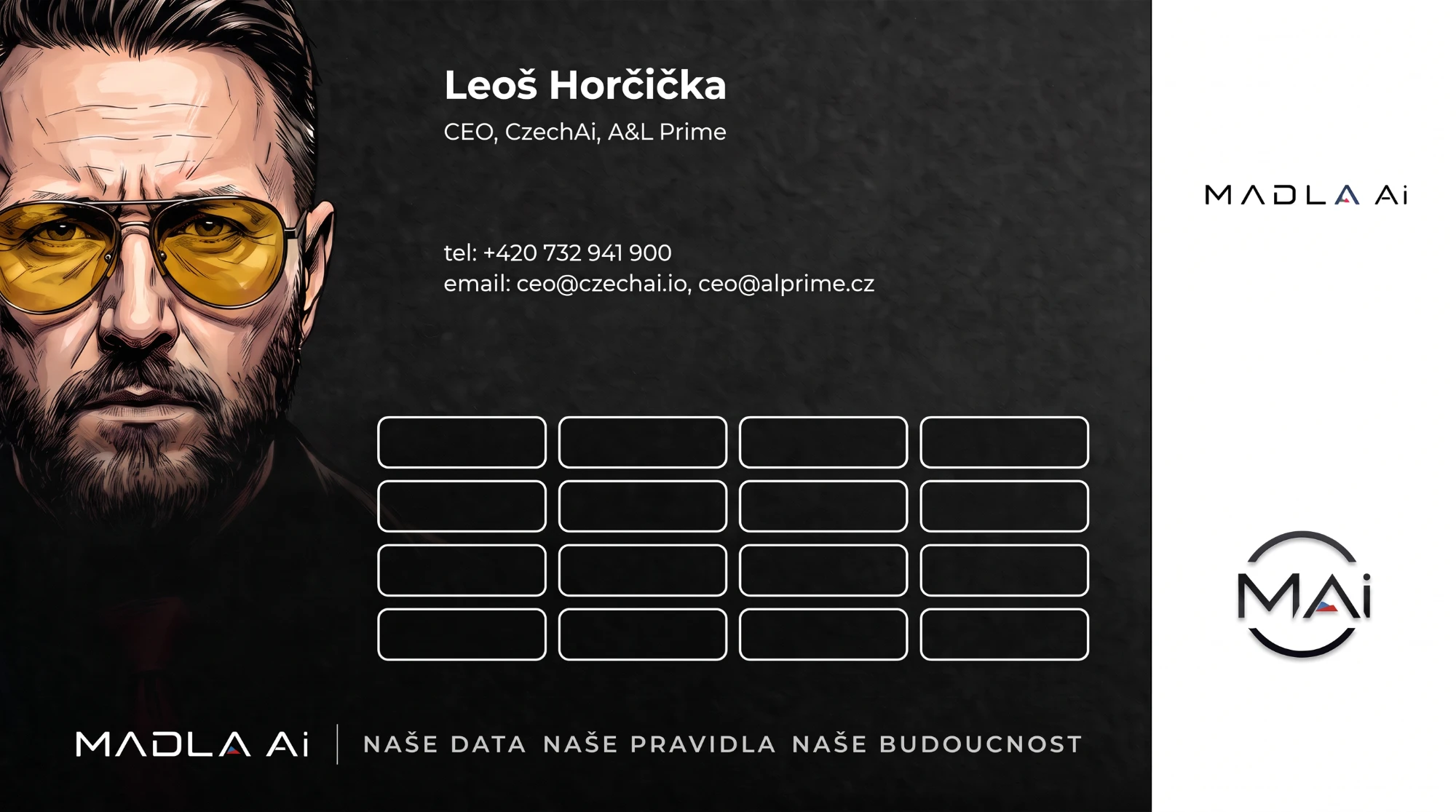 Vizitka MADLA Ai — Leoš Horčička, CEO CzechAi a A&L Prime